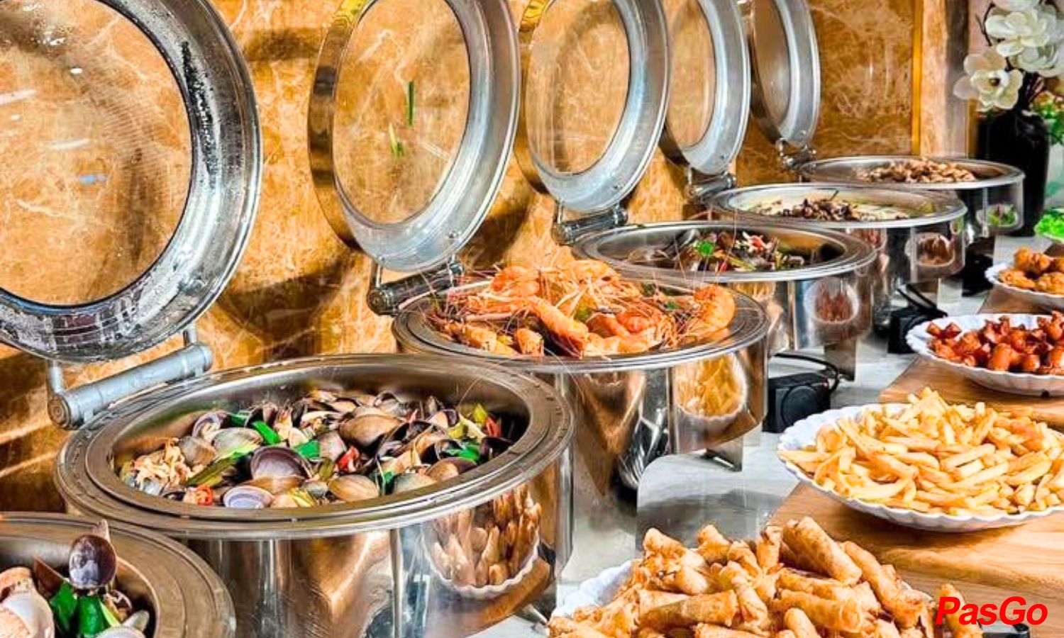 Suất Buffet Hải Sản Lẩu & Nướng, Giá 299K1