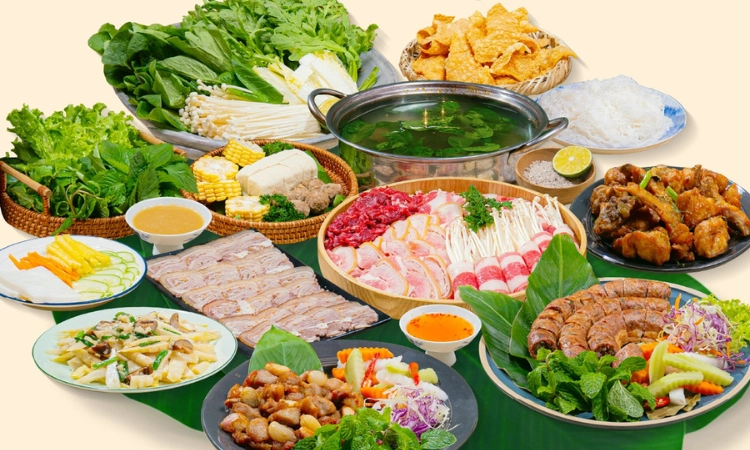 Set Mỹ Vị, Giá 1.270K - Bò Tơ Quán Mộc Võ Oanh1