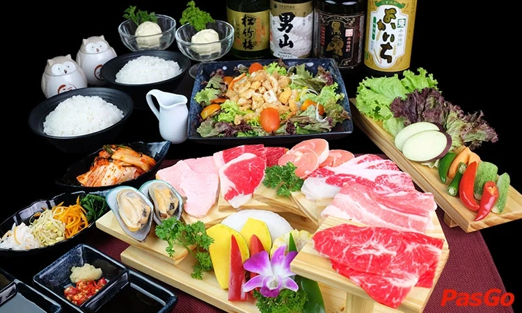 Suất Buffet Ajisai T2-CN, Giá 499K1