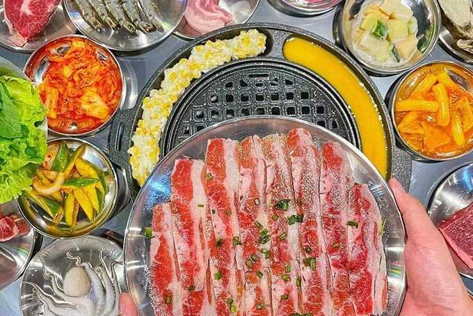 Suất Buffet Nướng Trưa T2-CN, Giá 199K - BosSam BBQ Nguyễn Văn Cừ4