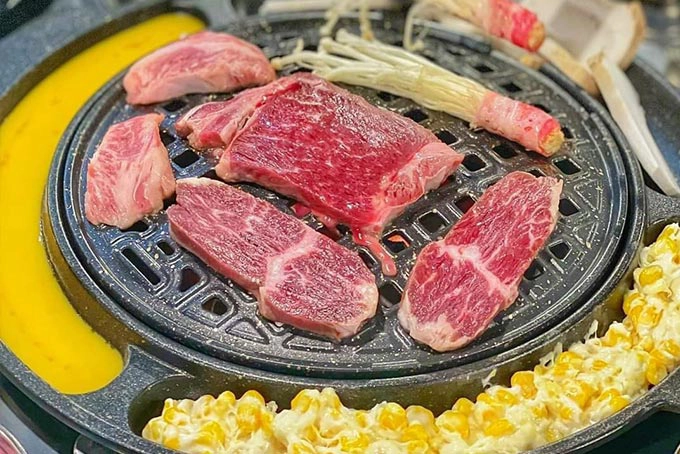 Suất Buffet Nướng Trưa T2-CN, Giá 199K - BosSam BBQ Nguyễn Văn Cừ5
