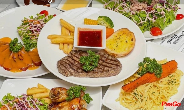 Combo 4 T2-CN, Giá 410K, Chamie Steak - Phạm Ngọc Thạch1