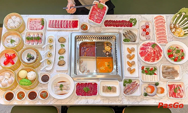 Suất Buffet Lẩu T2-CN, Giá 248K4