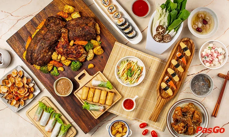 Suất Buffet Trưa T2-T6, Giá 259K5
