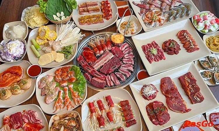 Suất Buffet Nướng Trial T2-CN, Giá 129K2