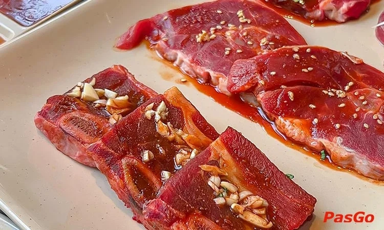 Suất Buffet Nướng Medium T2-CN, Giá 186K5