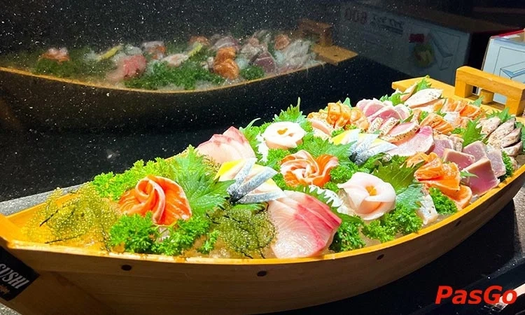 Suất Buffet Sashimi T2-CN, Giá 499K1