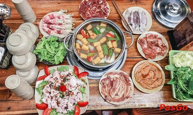Suất Buffet Nướng Lẩu T2-CN, Giá 179K2