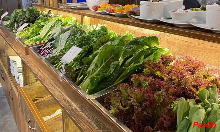 Suất Buffet Lẩu Rau T2-CN, Giá 155K1