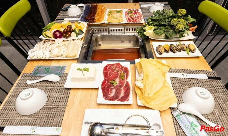 Suất Buffet Lẩu Rau T2-CN, Giá 155K5