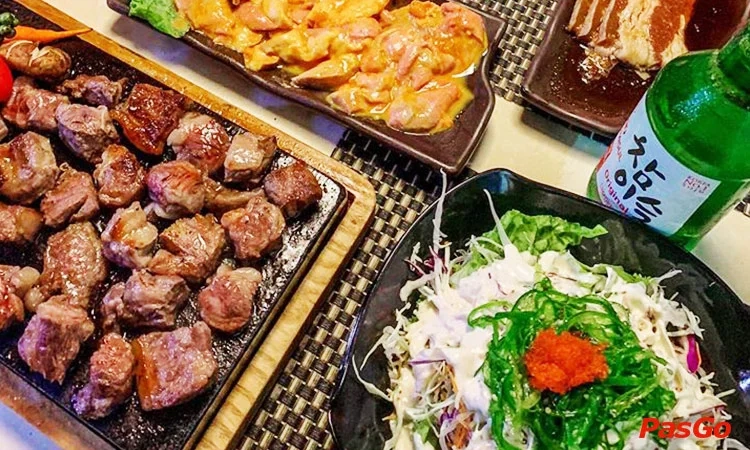 Suất Buffet Nướng T2-CN, Giá 279K5