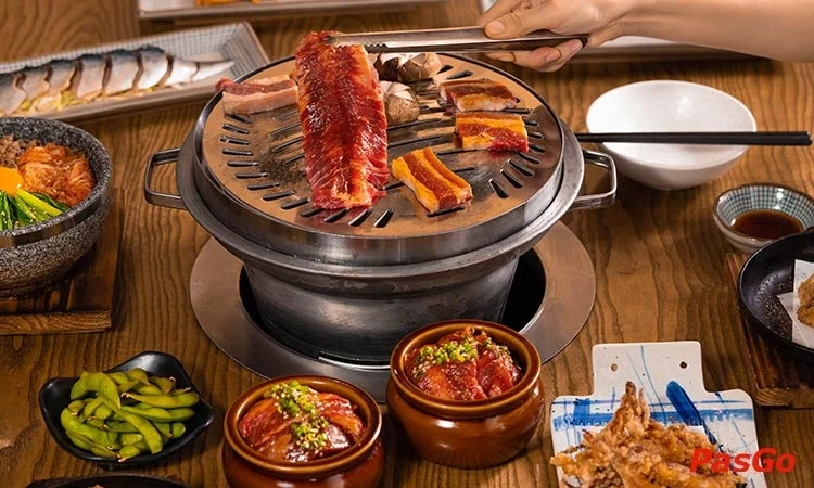 Suất Buffet Robata T2 - CN, Giá 329K1