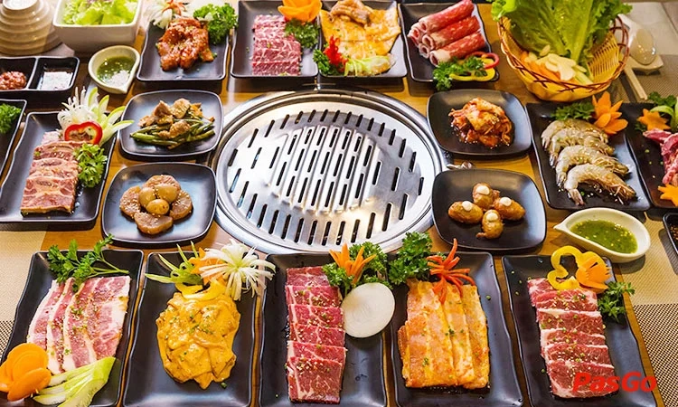 Suất Buffet Nướng T2-CN, Giá 229K2