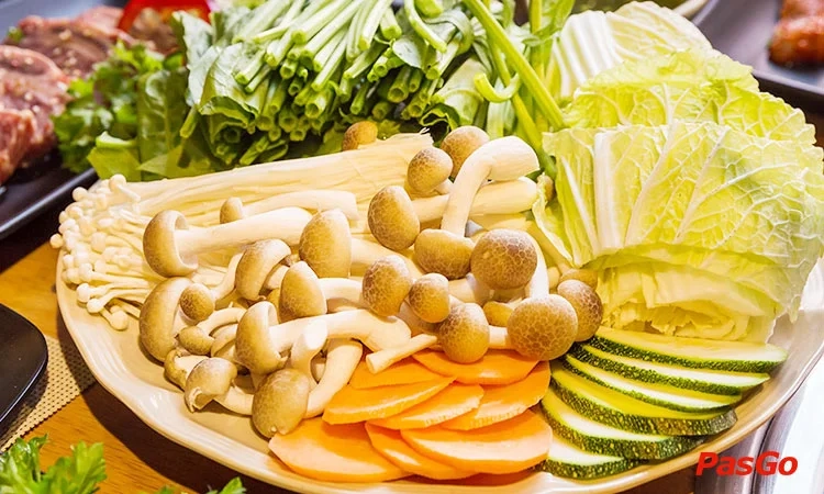 Suất Buffet Nướng T2-CN, Giá 229K5