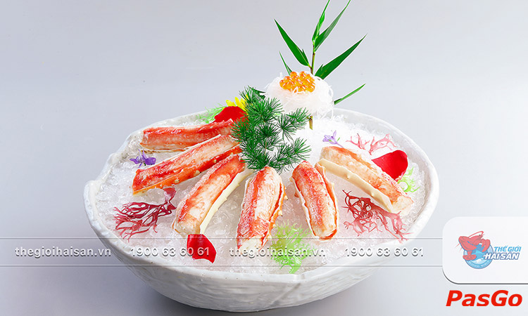 COMBO CUA KING - ĐẠI TIỆC GIA ĐÌNH ƯU ĐÃI 1TR/KG Đại Tiệc Menu Cua King Thả Ga 1