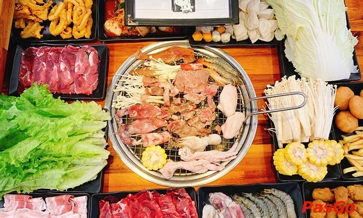 Suất Buffet Nướng T2-CN, Giá 179K2