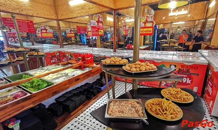 Suất Buffet Lẩu Hải Sản T2-CN, Giá 149K3