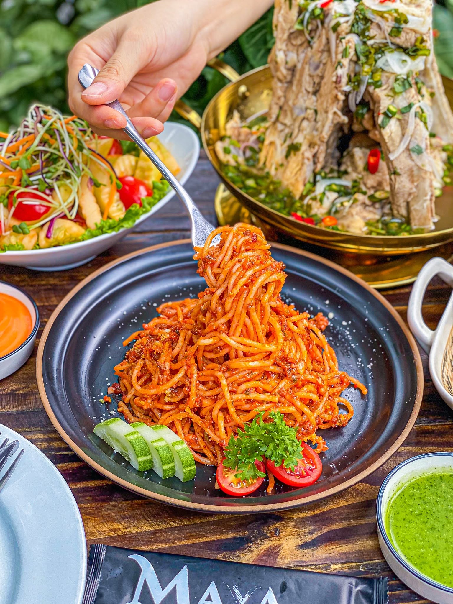 T7: TẶNG 1 suất Mỳ Ý bò bằm1