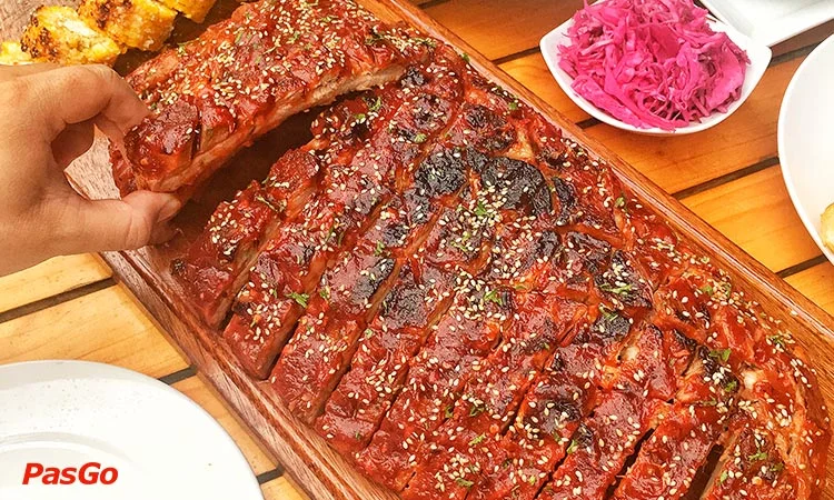 T2: GIẢM 50% Sườn nướng BBQ vị bất kỳ 1