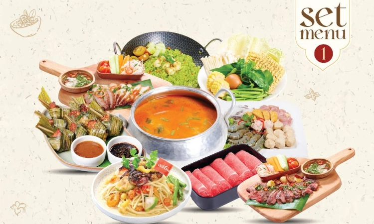Set Menu T2-CN, Phù Hợp 3-4 Người - Chill Thái Cô Giang1