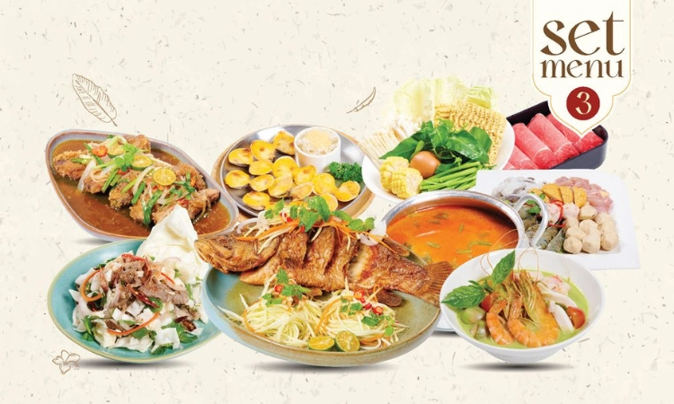 Set Menu T2-CN, Phù Hợp 3-4 Người - Chill Thái Cô Giang3