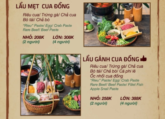 Lẩu mẹt cua đồng to1