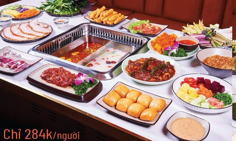 Set Ngon Giang Mỹ 2 - Giá Chỉ 284K/Người1