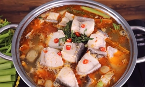 Set Lẩu Cá Bớp, Giá 290K - Cơm Niêu Thiên Lý Nguyễn Thị Thập