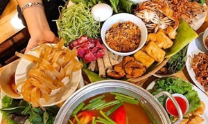 Set Lẩu Riêu Cua Bắp Bò Sườn Sụn, Giá 250K - Ngõ 8 Cù Lao