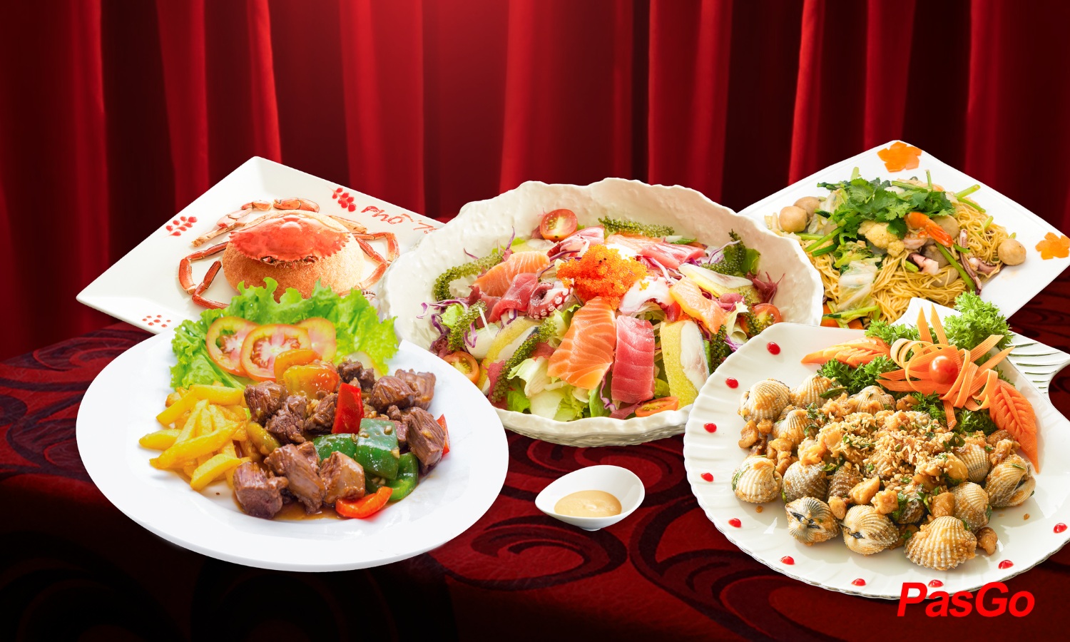 Set Menu Tiệc từ 5 triệu/bàn, cho đoàn từ 20 khách