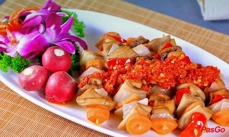 Suất Buffet Chay T2-CN, Giá 120K7