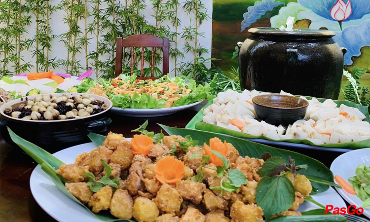 Suất Buffet Chay T2-CN, Giá 150K - Chay Tâm Sen - Ngoại Giao Đoàn3