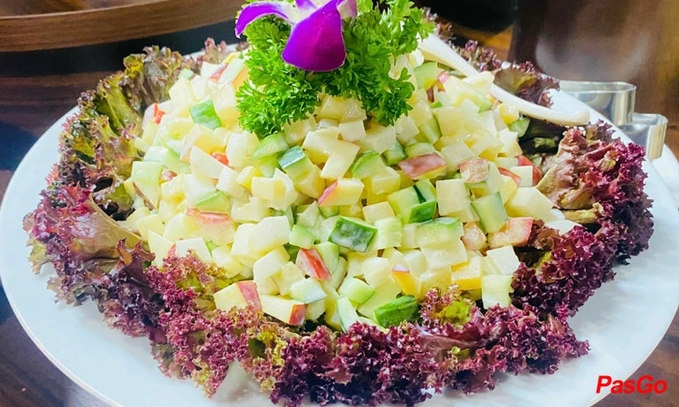 Suất Buffet Chay T2-CN, Giá 150K - Chay Hy Viên KĐT Geleximco2