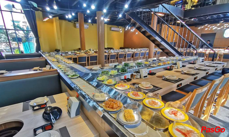 Suất Buffet Lẩu Băng Chuyền T2-CN, Giá 169K2