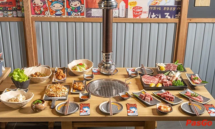 Suất Buffet Takara T2->T6 Giá 479K, T7-CN Giá 499K 5