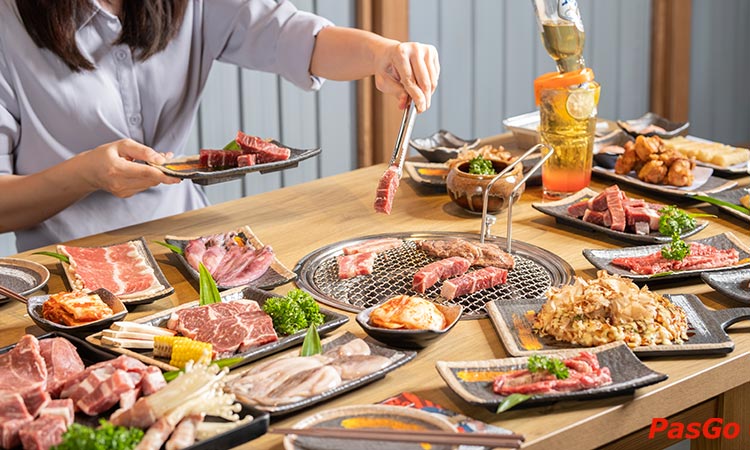 Suất Buffet Neko T2->T6 Giá 369K, T7-CN Giá 389K4
