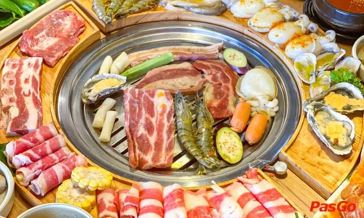 Suất Buffet Đặc Biệt T2-CN, Giá 349K - Galbi House Lê Trọng Tấn