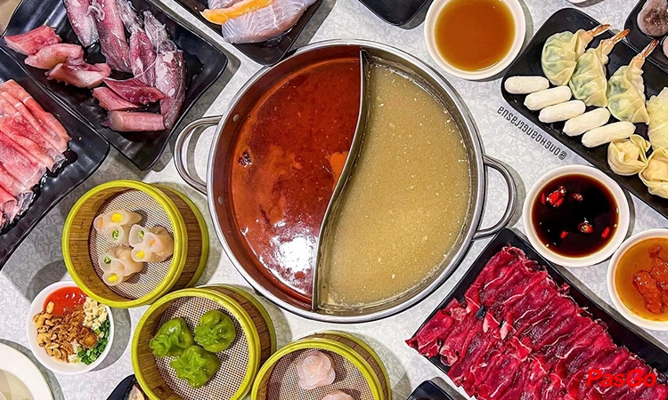 Suất buffet lẩu buổi tối