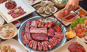 Suất Buffet Nướng Extra T2-CN, Giá 236K - Hugo BBQ Đê La Thành