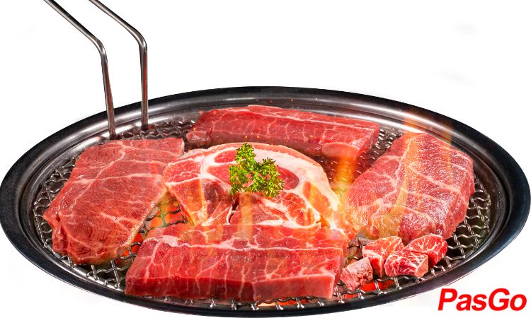 Suất Buffet Nướng Lẩu T2-T6 & Trưa T7-CN, Giá 299K