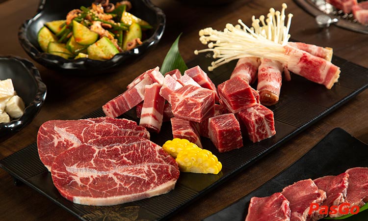 Suất Buffet Nướng Lẩu Takara T2->CN, Giá 479K 