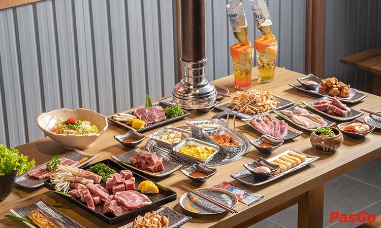 Suất Buffet Nướng Lẩu Tanuki T2-CN, Giá 299K 