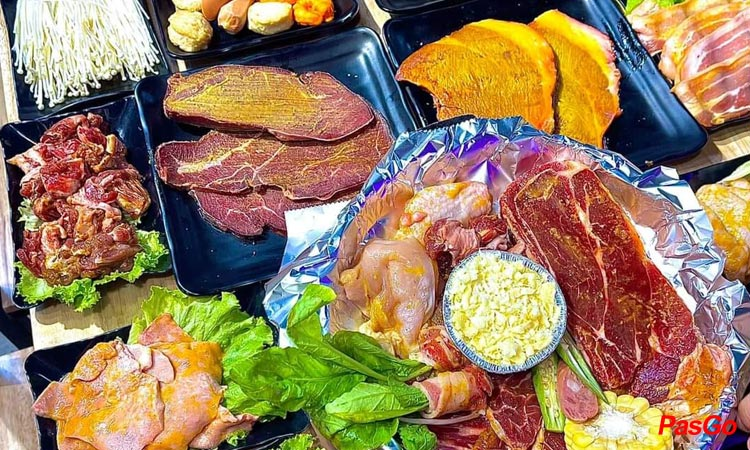 Suất Buffet Nướng T2-CN, Giá 149K - 9 Buk Hoàng Quốc Việt