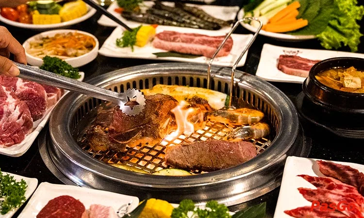 Suất Buffet Nướng T2-CN, Giá 299K - King BBQ Buffet Ocean Park