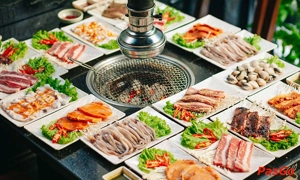 Suất Buffet Nướng T2-T6, Giá 229K 