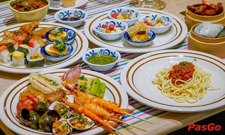 Suất buffet Tối 18h-22h, Giá 499k