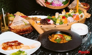Suất buffet trưa T2-T6 giá 250K