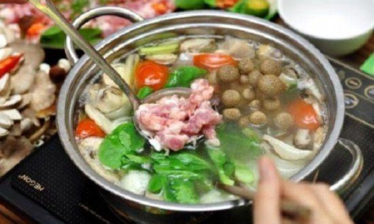 Set Lẩu Trái Sấu & Sườn Non, Giá 369K - Quán Bụi Central Ngô Văn Năm1