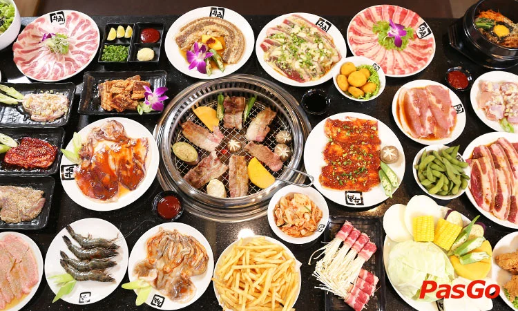 T2->T6 giảm 10% suất buffet nướng lẩu 489K (Giá gồm VAT)