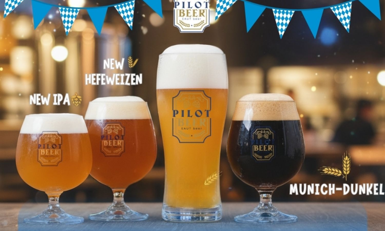 Tặng 4 tháp bia/backdrop tiệc cho đoàn từ 50 khách